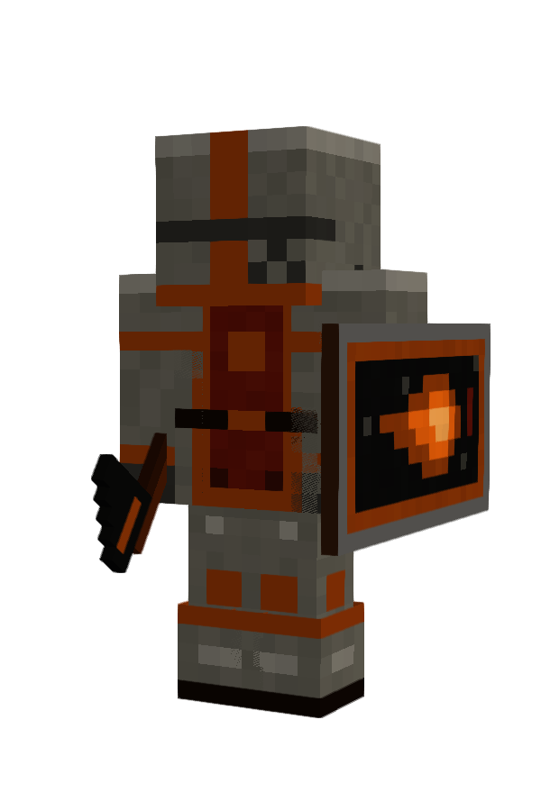 A player in the Chancery knight armour, with the Ash flame shield and the Ash hammer
